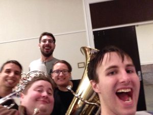 rehearsal at MAGfest 2018 The Game Brass
